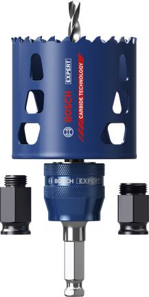 Bosch EXPERT 多材料孔锯套件，直径 51 毫米。.